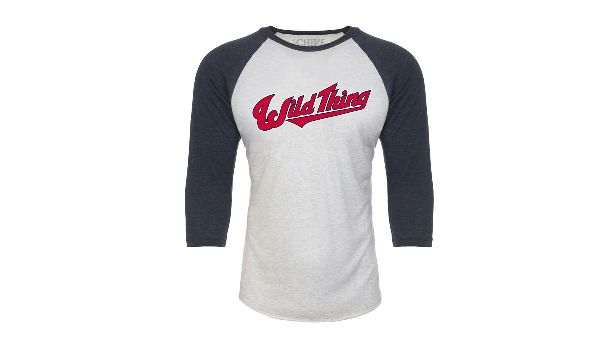 Wild Thing Script Raglan Tee